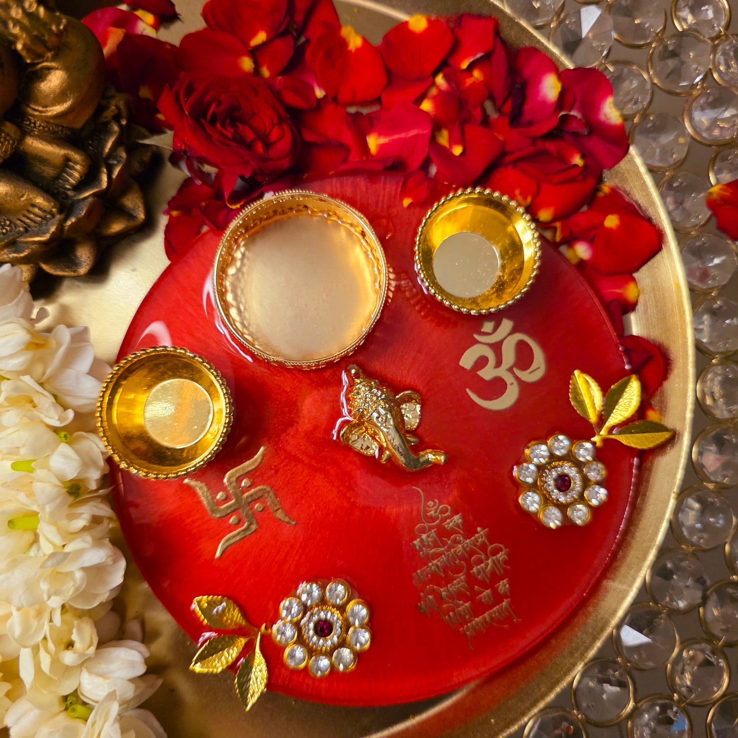 Resin Thali For Festivities