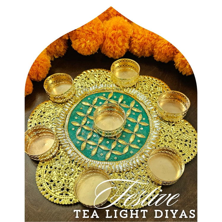 Festive Tea Light Diyas