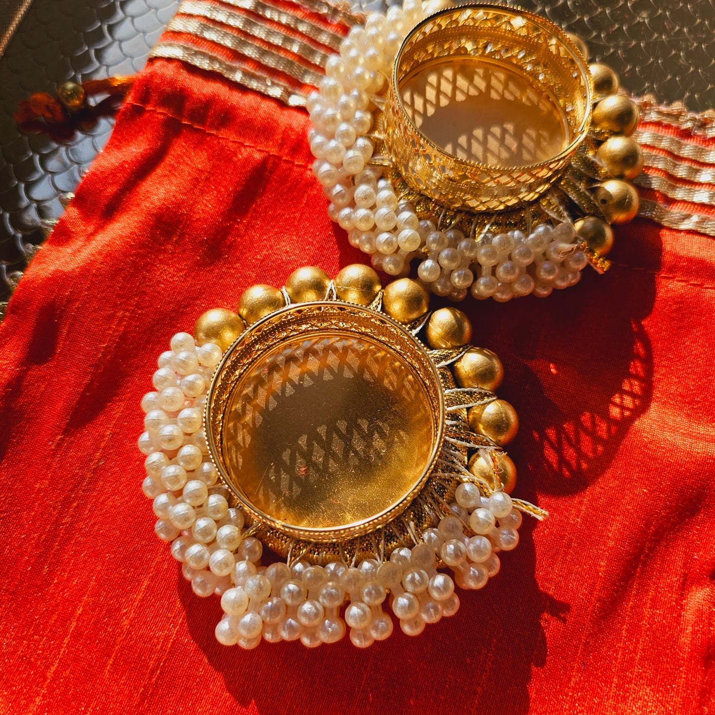 Festive Tea Light Diya Set Of 2