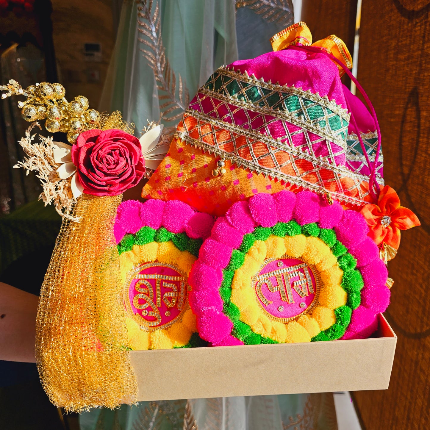 Shubh Labh Hamper Pink