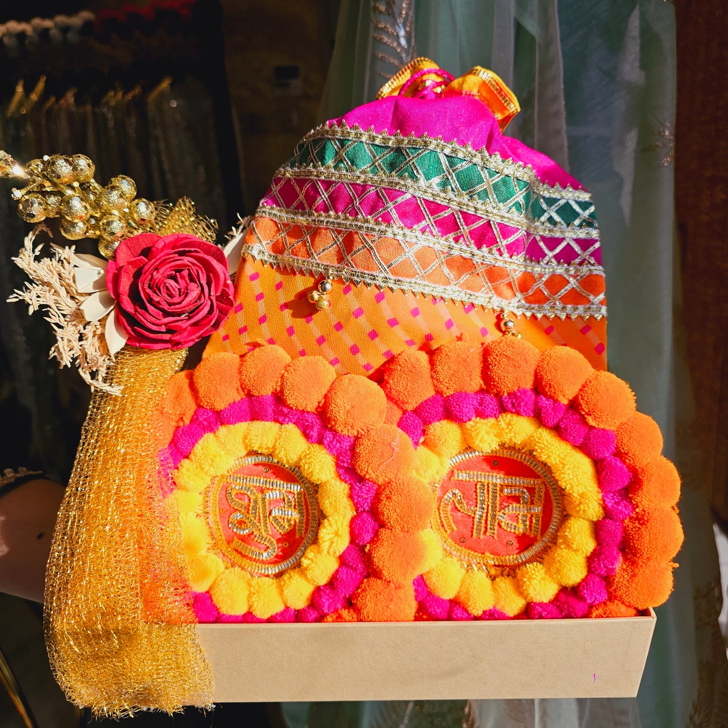 Shubh Labh Hamper Orange