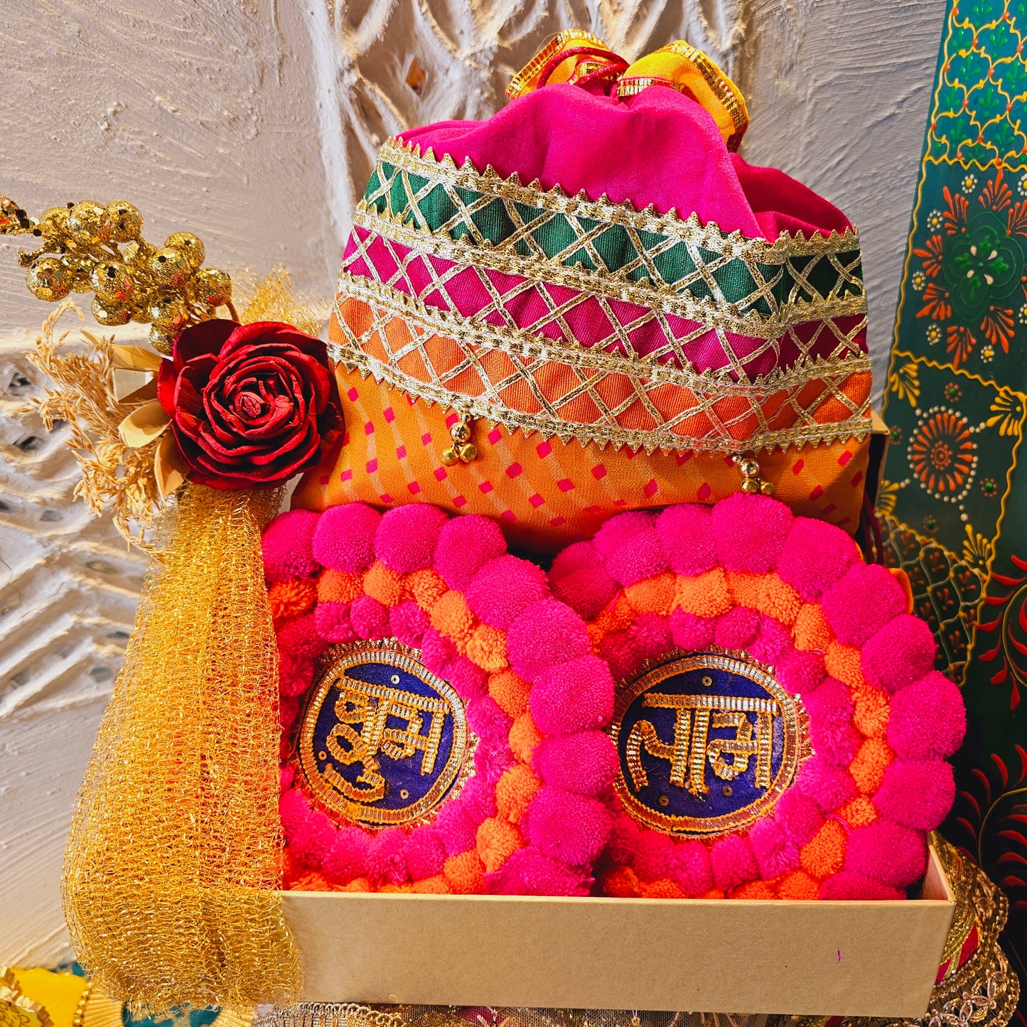 Shubh Labh Hamper Pink