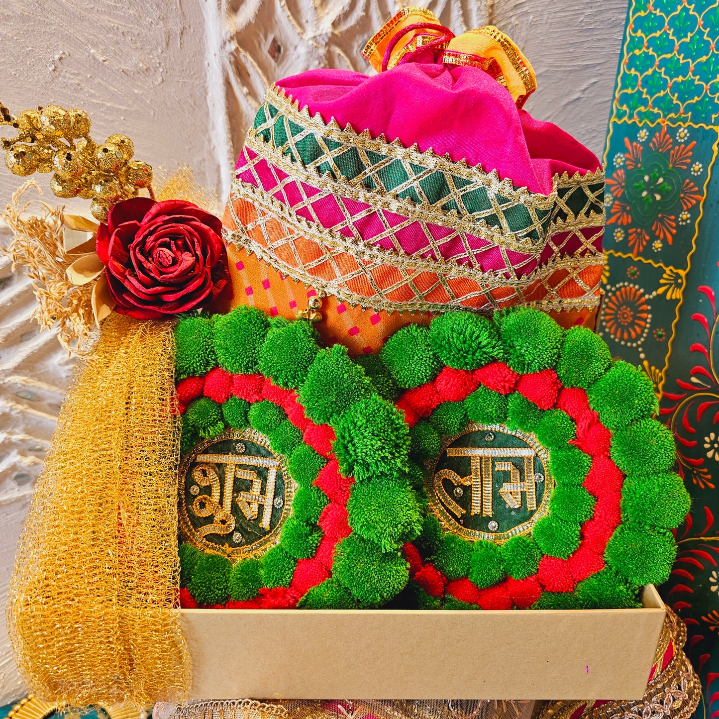 Shubh Labh Hamper Green