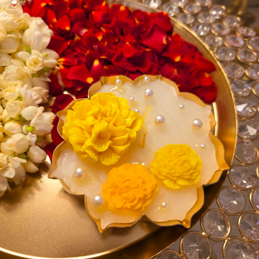 Genda Phool Urli Candle