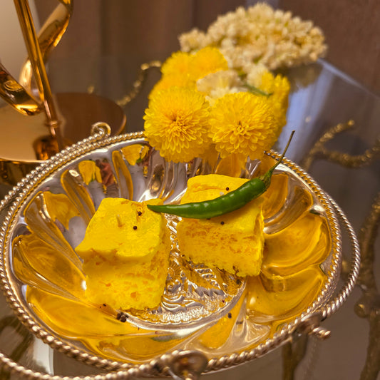 Dhokla Candle