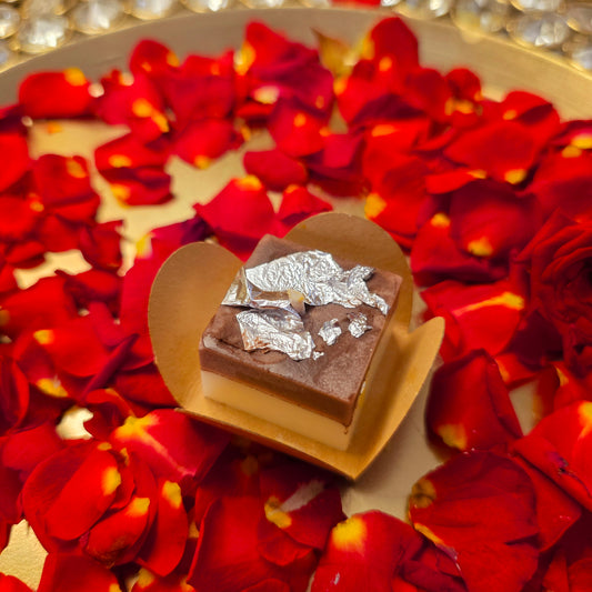 Chocolate Barfi Candle