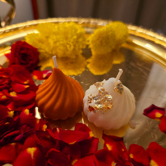 Modak Candle Set of 2