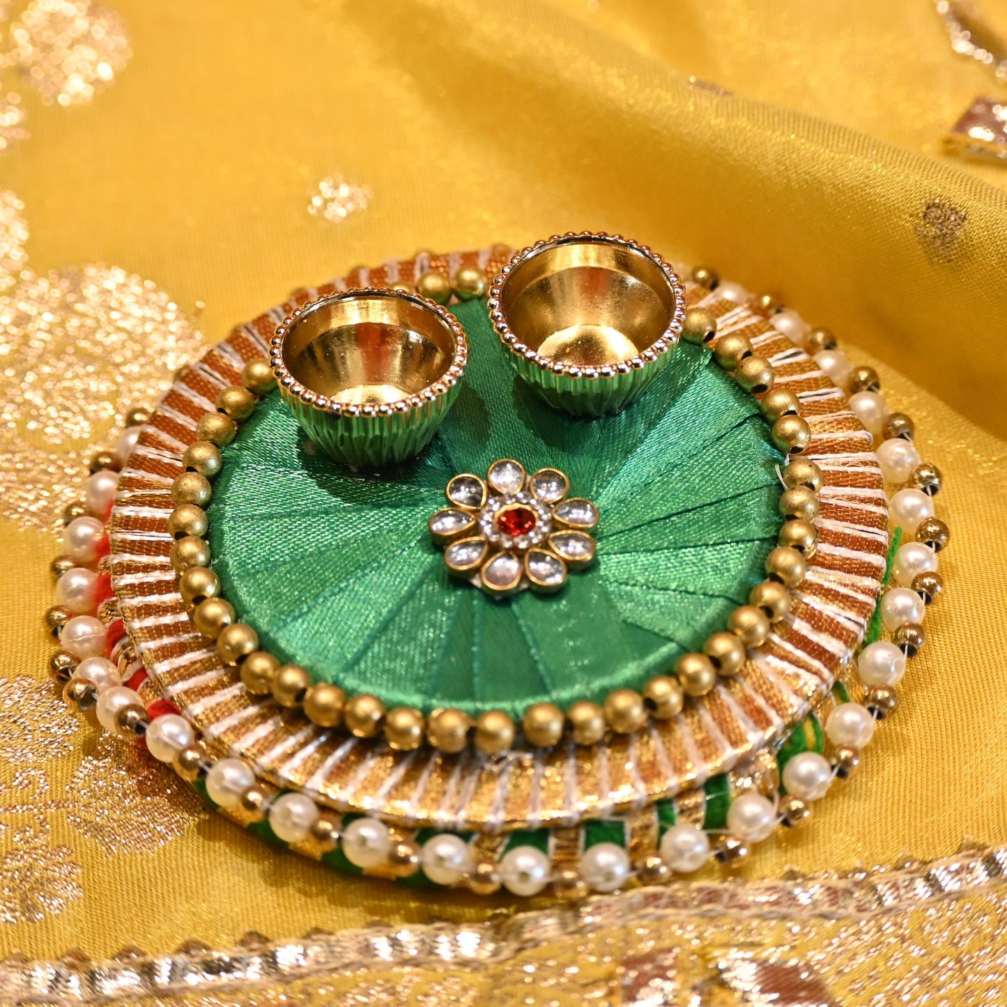 Tika Thali (Green)