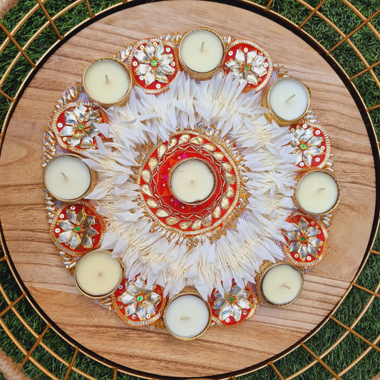 Festive Tea Light Candle Holder - Urban Roots