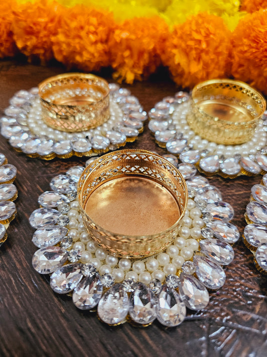 Festive Tea Light Candle Holder