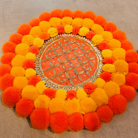 Festive Rangoli Mat