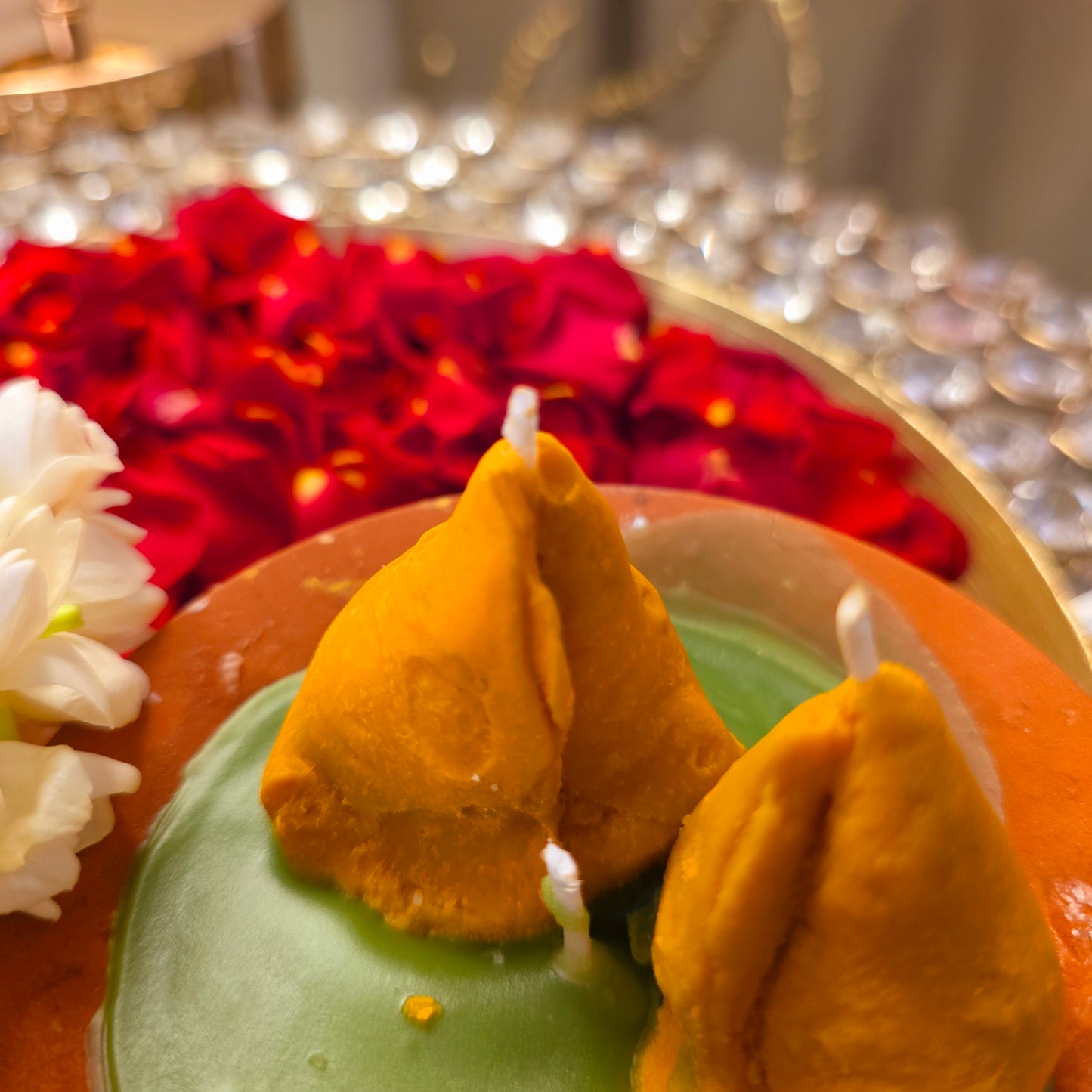 Samosa Chaat Candle