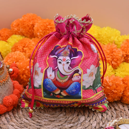 Ganpati Potli Gifting Bag