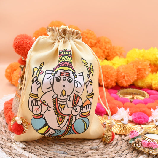 Ganpati Potli Gifting Bag