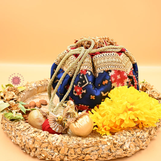 Patola Print Gifting Potli - Urban Roots
