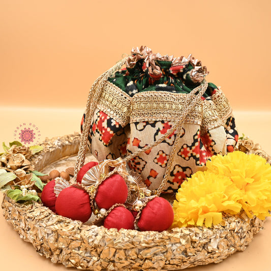 Patola Print Gifting Potli - Urban Roots